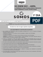 2º Simulado SOMOS Enem P 1 2021 2 Dia 1