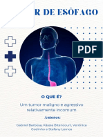 Panfleto Sobre Saúde Geral Com Orientações e Segurança Com Formas Limpo e em Negrito em Azul e Laranja