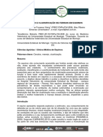 Classificação e tratamento de feridas em equinos