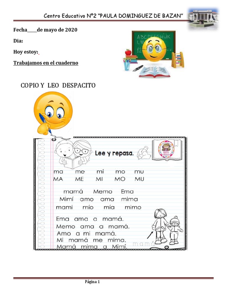 Copio y Leo Sonido M | PDF | Ciencias sociales
