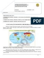 A Localização Geográfica Brasileira e As Paisagens