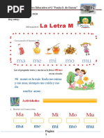 Actividades Fonemas M y P para Niños | PDF