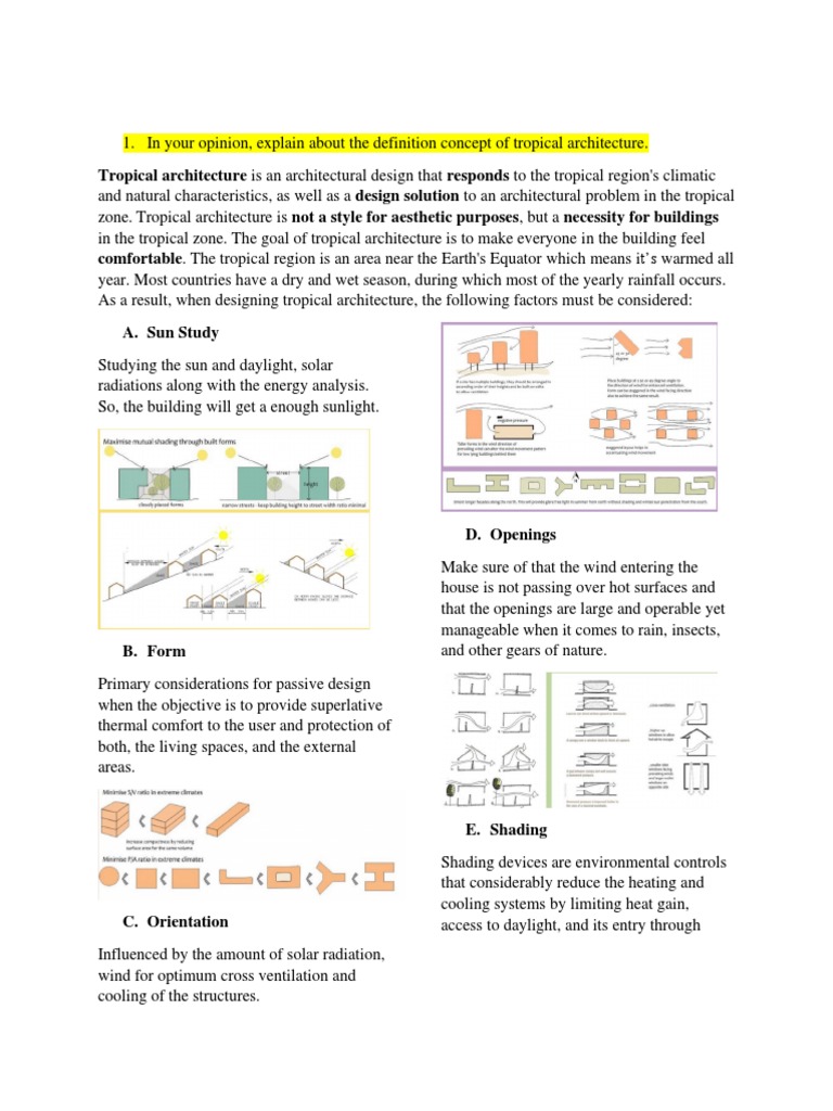 Tropical Architecture | PDF
