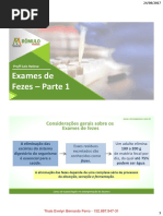 Exames de Fezes Parte 1