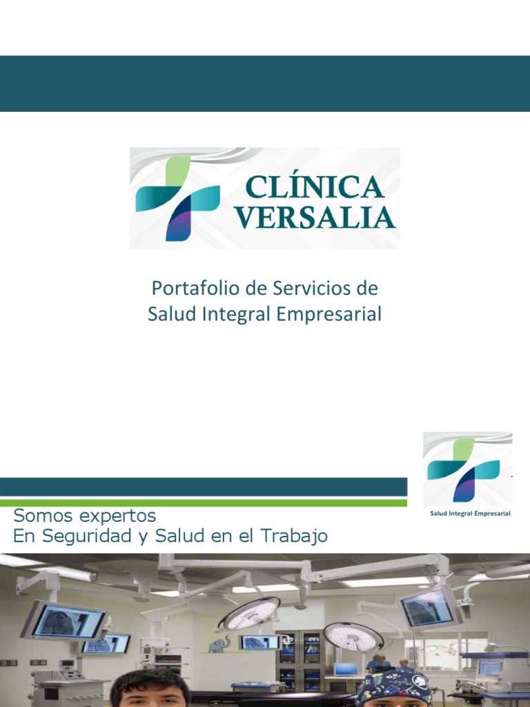 Portafolio de Servicios en Salud Ocupacional | PDF | Calidad (comercial ...