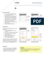 Test Day How-To Guide