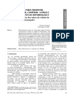 A importância sociocultural dos sebos como ponto de acesso à informação