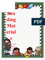 Rea Ding Mat Erial S: Kirsten Jace F. Vinuya