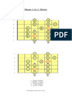 Shape 1 - C Major