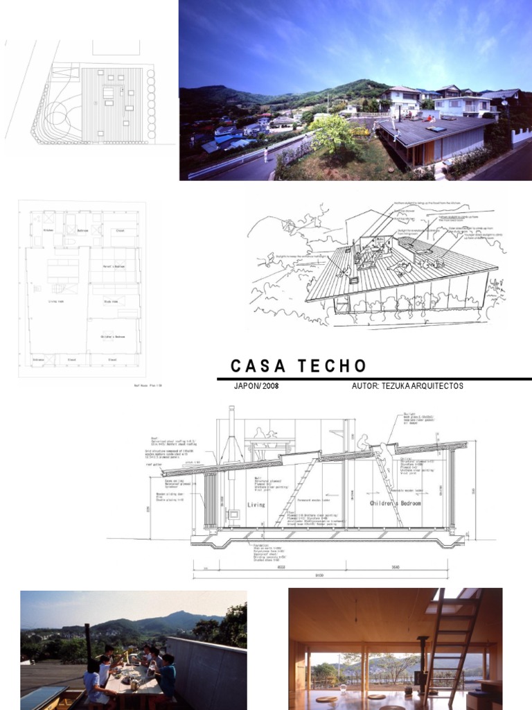 Modern Japanese Home with Sloping Roof Design by Tezuka Architects | PDF