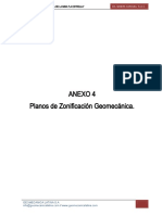 Anexo 4 Planos de Zonificación Geomecánica.: Evaluacion Geomecanica de La Mina "La Estrella"