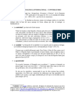 La Comisión Teológica Internacional Conversatorio