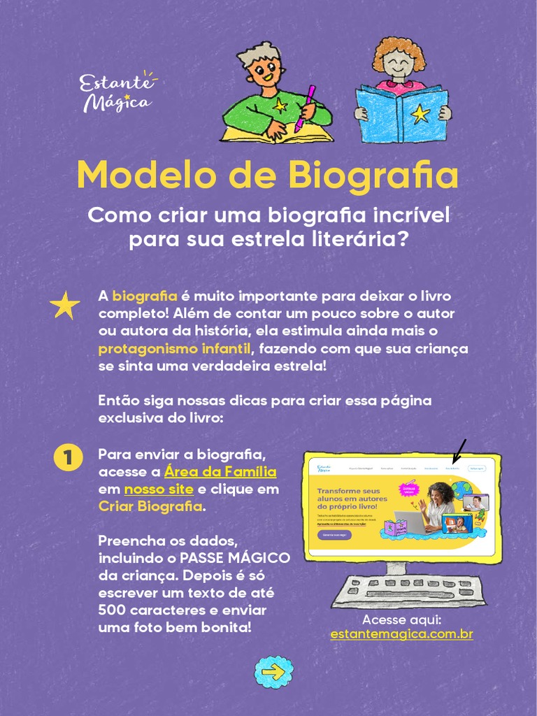 Passo A Passo Biografia Como Escrever | PDF