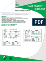 2.2 CMA - ACL - Ficha Técnica Caja Conduit Hermética