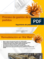 Proceso de Gestión de Los Pedidos: Seguimiento Del Pedido