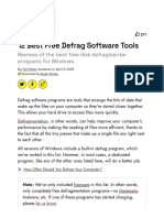 12 Best Free Defrag Software Tools (April 2023)