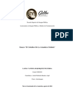 Ensayo Libro - El Caballero de La Armadura Oxidada - Por Laura Bojorquez