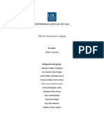 Universidad Santiago de Cali: Taller de Comunicación y Lenguaje