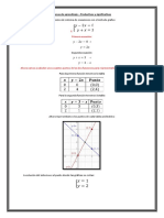 1 - 5 Ejercicios de Sistema de Ecuaciones Con El Método Grafico