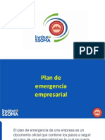 Elaboracion de Plan de Emergencia