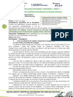 Cuadernillo Del Estudiante - Capacidad 2 - Tema 3 Bachillerato Científico Con Énfasis en Ciencias Sociales