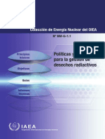 Políticas y Estrategias para La Gestión de Desechos Radiactivos