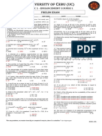 CE EC 1 - ENHANCEMENT COURSE 1 EXAM