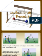 Oscilaţii Forţate Rezonanţa