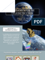 Fundamentos de Teledetección: Presentado Por: Maria Alejandra Camero Perez Juliana Del Pilar Duran Trujillo
