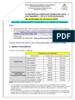 1er. COMUNICADO MATRICULA 2023-I V2