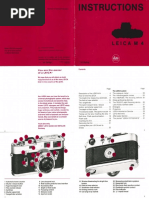 Leica-M4 Brochure