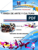 3ro E PROGRAMACIÓN ANUAL ARTE y CULTURA 2023