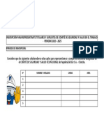 Inscripción para Representantes de CSST