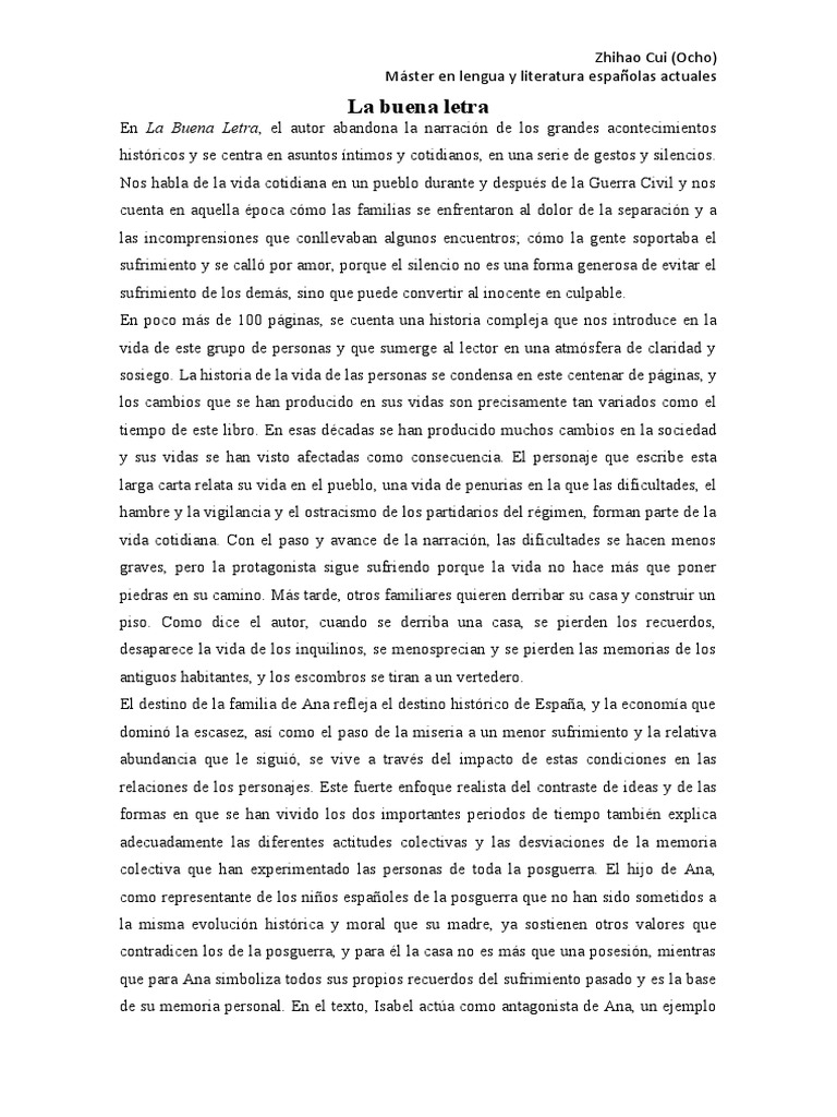 La Buena Letra para Entregar | PDF | Novelas