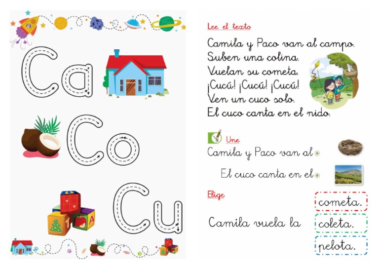 Ficha Ca Co Cu | PDF