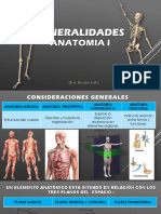 Anatomía general: estructuras y funciones del cuerpo humano