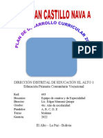 Educación primaria vocacional 4to año