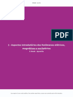 1-Aspectos Introdutórios Dos Fenômenos Elétricos, Magnéticos e Oscilatórios.