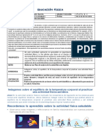 Educación Fisica: Recordemos Lo Aprendido Sobre La Actividad Física Saludable