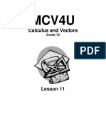 MCV4U - Unit 3 - Version A