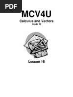 MCV4U - Unit 4 - Version A