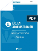 Guía N°1 Actividades INGLES 2022