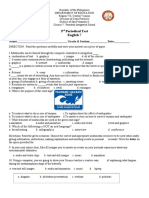 3 Periodical Test English 7: Name: - Grade & Section: - Date