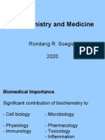 Biochemistry and Medicine: Rondang R. Soegianto 2020