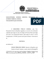 PGR Denuncia Sergio Moro Gilmar Mendes