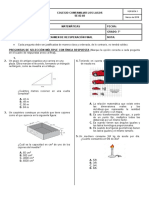 EXAMEN DE RECUPERACIÓN FINAL 7º