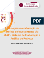 Roteiro para Elaboração de Projetos Via Seap