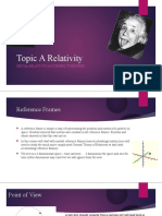 Topic A Relativity Part 1