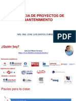 Gerencia de proyectos de mantenimiento