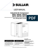 User Manual: Industrial Air Compressor SN55, SN55S, SN55V, SN75, SN75S, SN75V